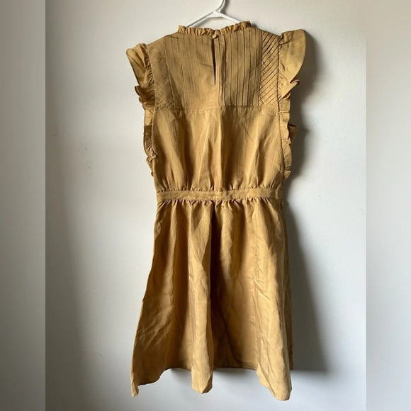 Club Monaco Ruffle Cap Sleeve Dress - Picture 3 of 5